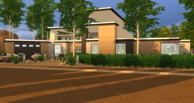 Sims 4 Palisade Ave house by MrDemeulemeester at Mod The Sims