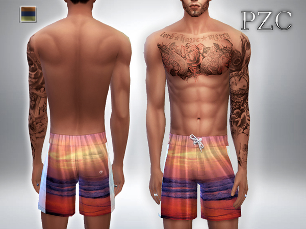 Sims 4 Movinup swimwear by Pinkzombiecupcakes at TSR