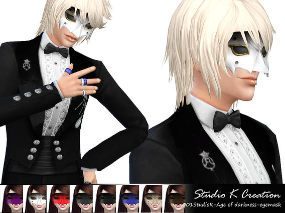 Sims 4 Age of Darkness Eye Mask at Studio K Creation