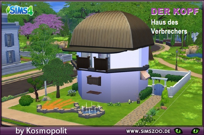 Sims 4 Der Kopf house by Kosmopolit at Blacky’s Sims Zoo