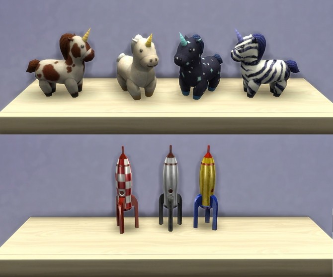 Sims 4 Deco Objects as Playable Toys by K9DB at Mod The Sims