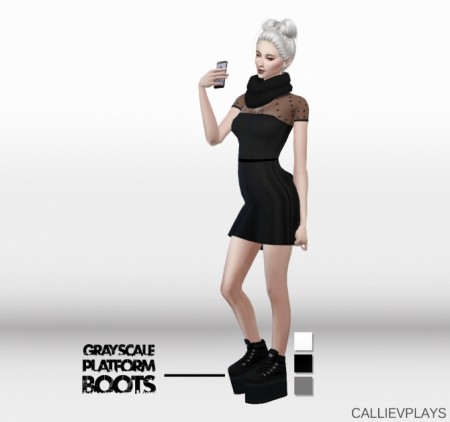 Grayscale platform boots at CallieV Plays