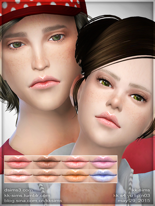 Sims 4 Lips N03 at KK Sims
