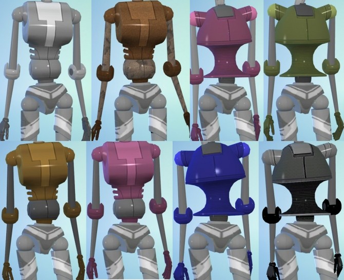 Sims 4 Plumbots from The Sims 3 by Esmeralda at Mod The Sims