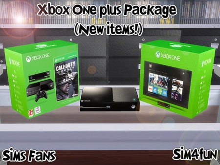 Xbox One plus Package by Sim4fun at Sims Fans