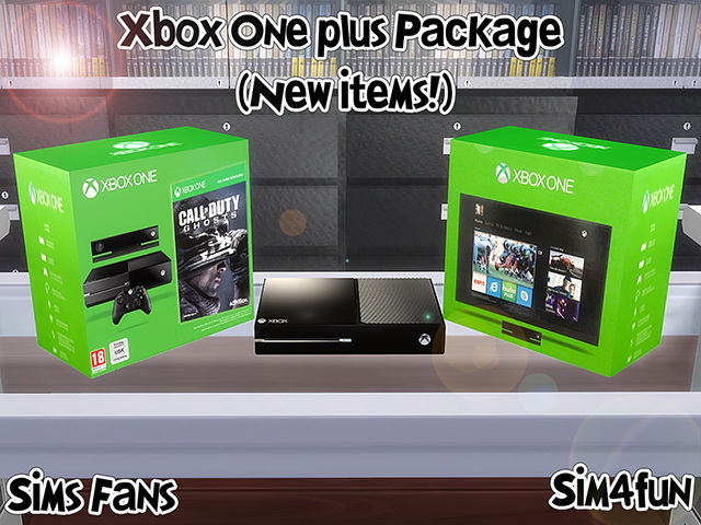 Sims 4 Xbox One plus Package by Sim4fun at Sims Fans
