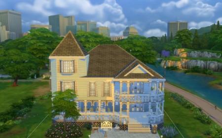 Mildly Victorian house by silverwolf_6677 at Mod The Sims