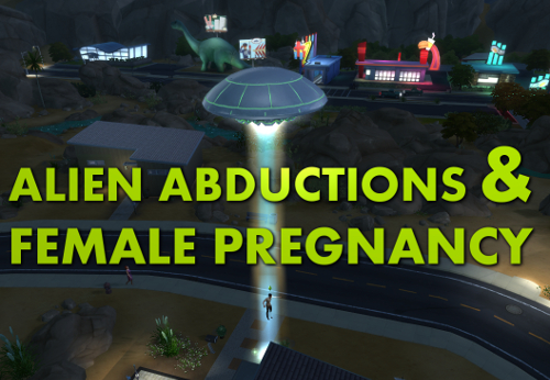 Sims 4 Alien Abductions & Female Pregnancies by Tanja1986 at Mod The Sims