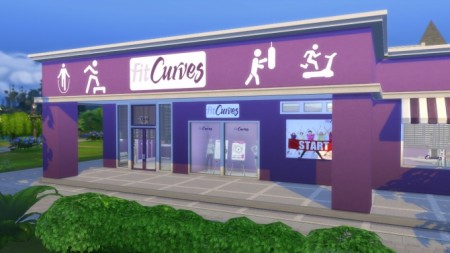 The Gym FitCurves by Mykuska at Mod The Sims