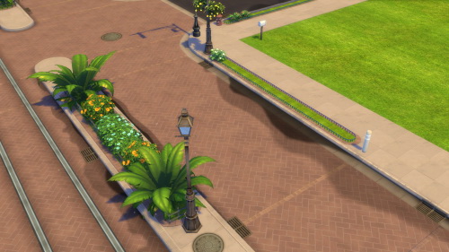 Sims 4 Road Texture Grass Replacements at Zerbu