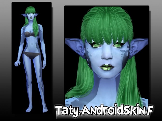 Sims 4 Android skin F at Taty – Eámanë Palantír