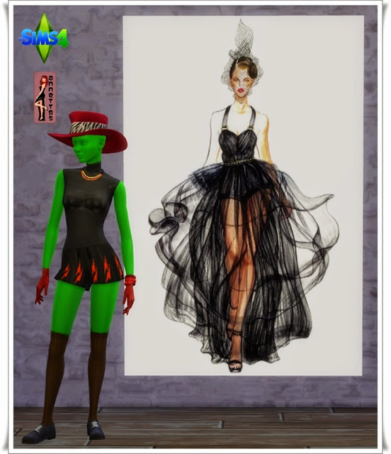 Sims 4 Catwalk posters at Annett’s Sims 4 Welt