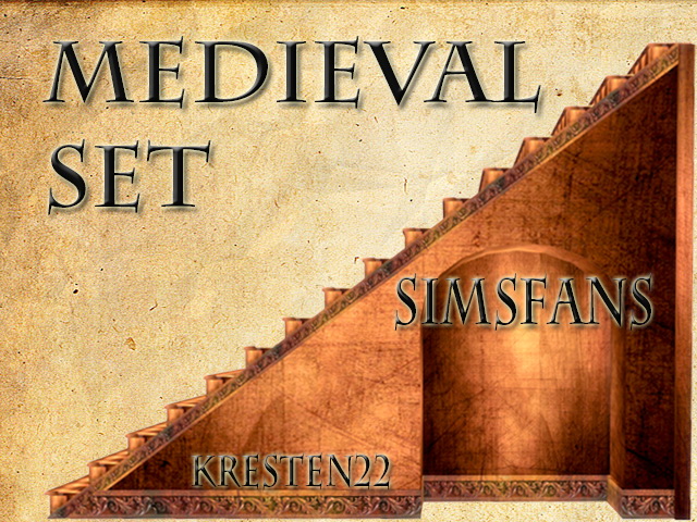 Sims 4 Medieval Set TS2 conversion by Kresten 22 at Sims Fans