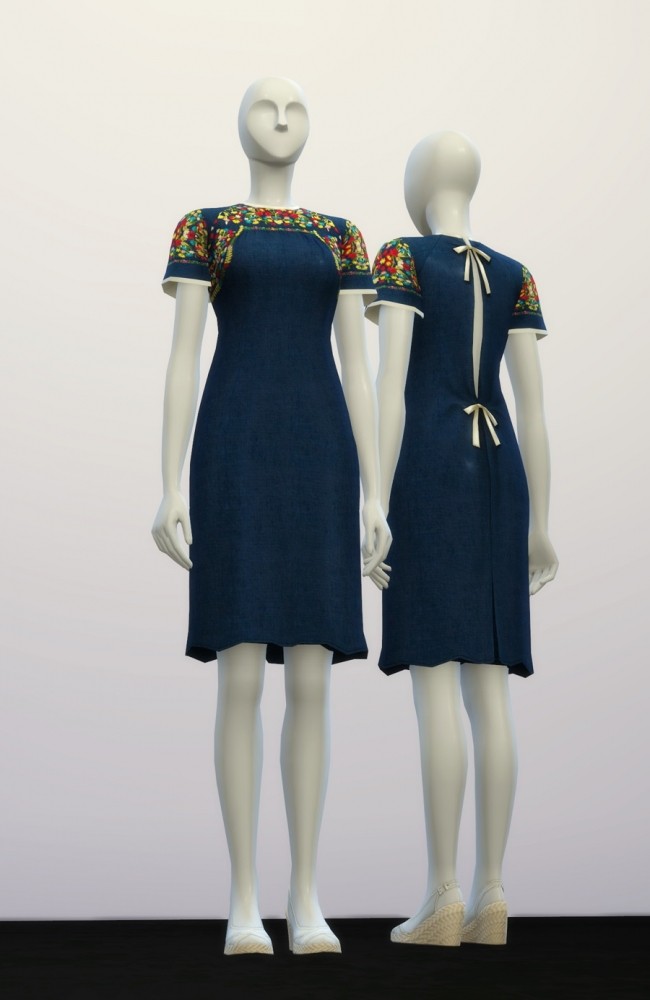 Sims 4 Dress by M at Rusty Nail