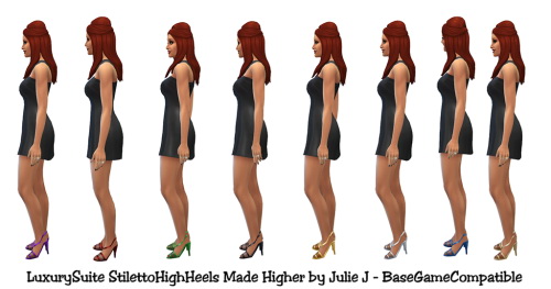 Sims 4 Luxury Suite Stiletto made Higher at Julietoon – Julie J