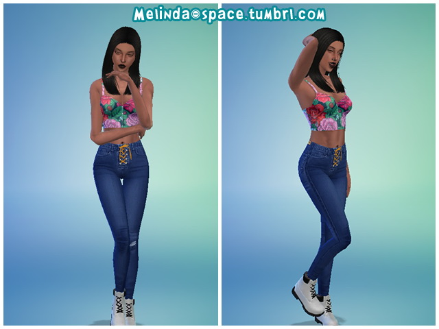 Sims 4 Monique by Melinda at Sims Fans