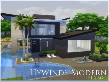 Hywinds Modern house by aloleng at TSR