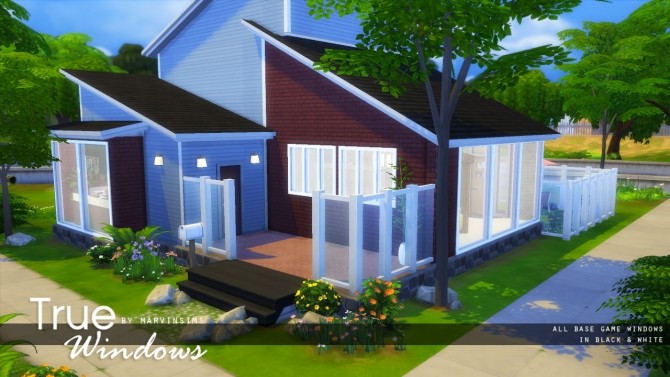 Sims 4 True Windows at Marvin Sims
