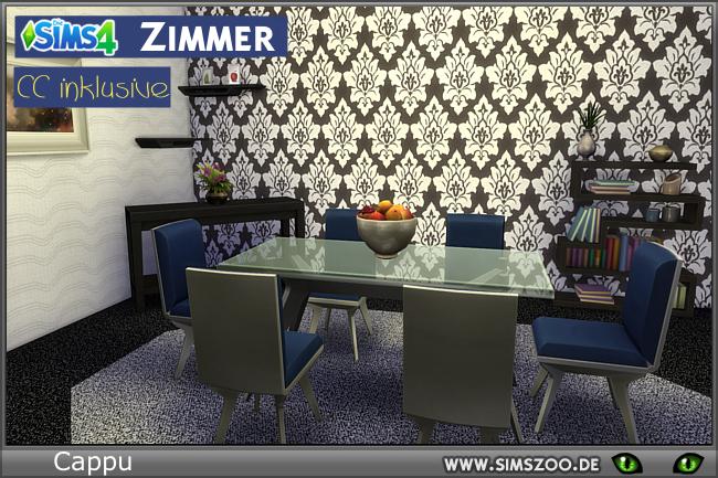 Sims 4 Rina dining by Cappu at Blacky’s Sims Zoo