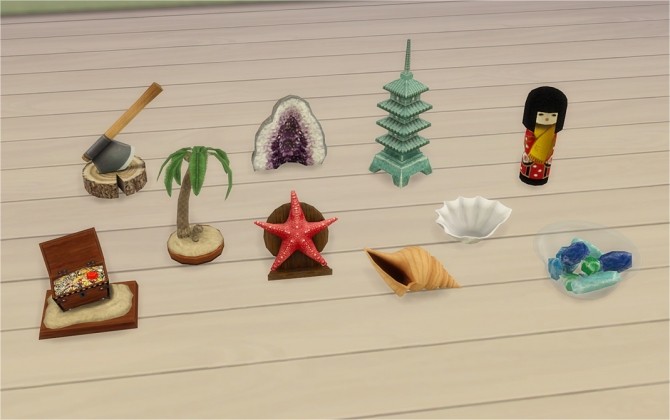 Sims 4 BV Souvenirs & Collectables at Veranka