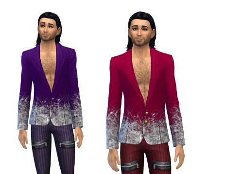 Sims 4 Male Sparkly Luxury Suite Jacket Edited at Julietoon – Julie J