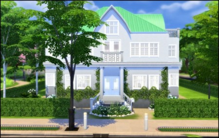 Swedish jugend villa at Hvikis » Sims 4 Updates