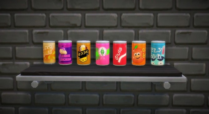 Sims 4 Soft drinks at Budgie2budgie