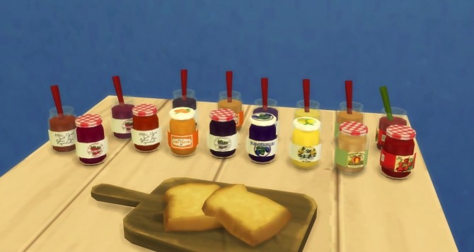 Sims 4 Jam / marmelade jar at Budgie2budgie