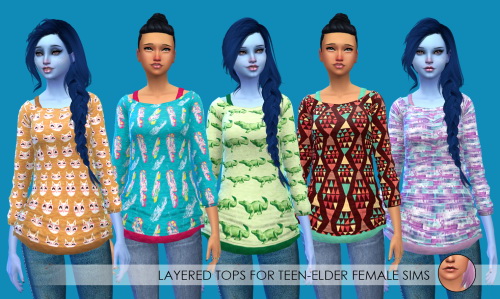 Sims 4 Sleeve tops, Cropped jeans & Leather dresses at Erica Loves Sims