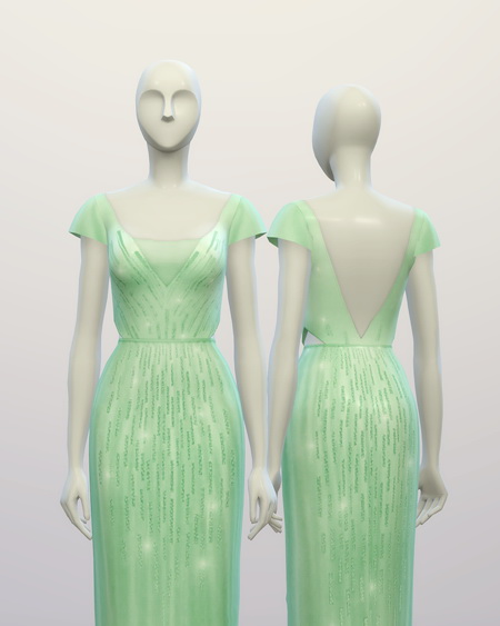 Sims 4 Lilys wedding dress at Rusty Nail