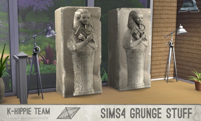 Sims 4 2 Sarcophagi 10 Recolours Egypt Stuff at K hippie
