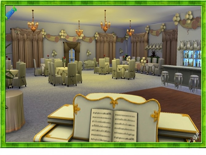 Sims 4 Saint Simions Church & Banquet Hall by TIYARN007 at Mod The Sims