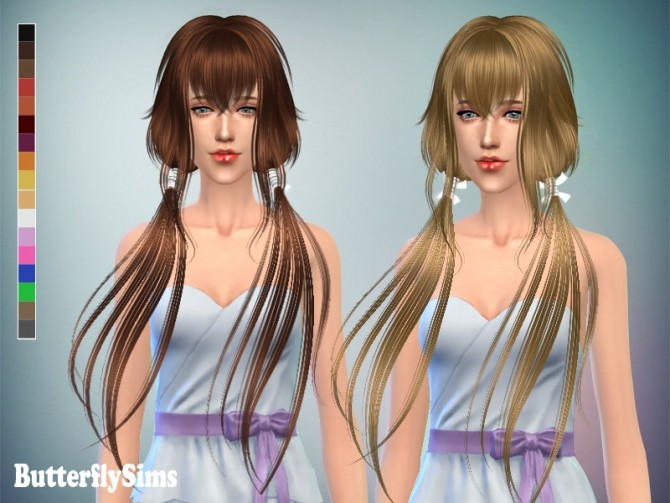 Sims 4 B fly hair 053 by Yoyo (PAY) at Butterfly Sims