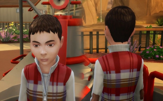 Sims 4 Short Ceasar for Boys at My Stuff
