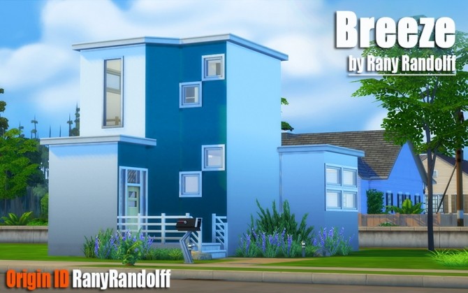 Sims 4 Breeze house by Rany Randolff at ihelensims