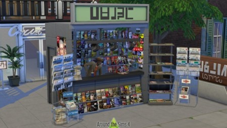News stand by Sandy at Around the Sims 4