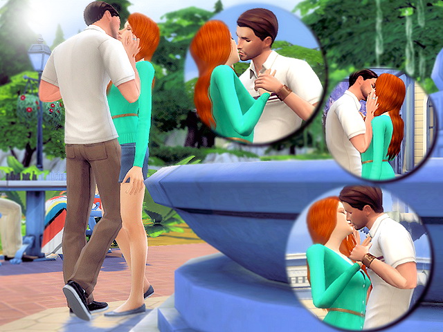 Sims 4 Sweet Moments 	poses by lenina 90 at Sims Fans