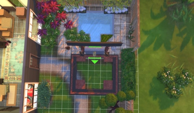 Sims 4 Japanese Living Set at Leander Belgraves