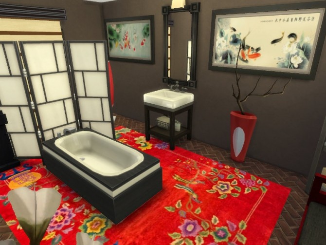 Sims 4 Choushukaku Residence at Leander Belgraves