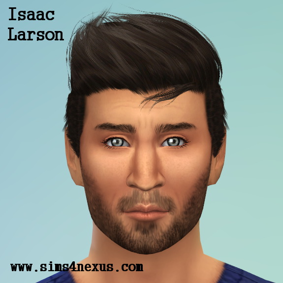 Sims 4 Larson Isaac by SamanthaGump at Sims 4 Nexus