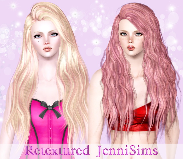 Sims 4 Stealthic Hairs retextured at Jenni Sims