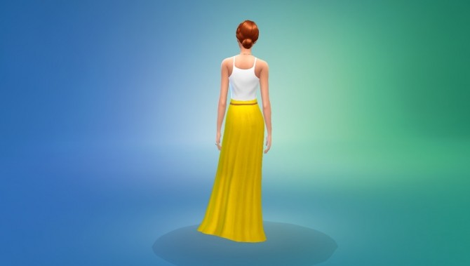 Sims 4 Belted Summer Skirts at Marvin Sims