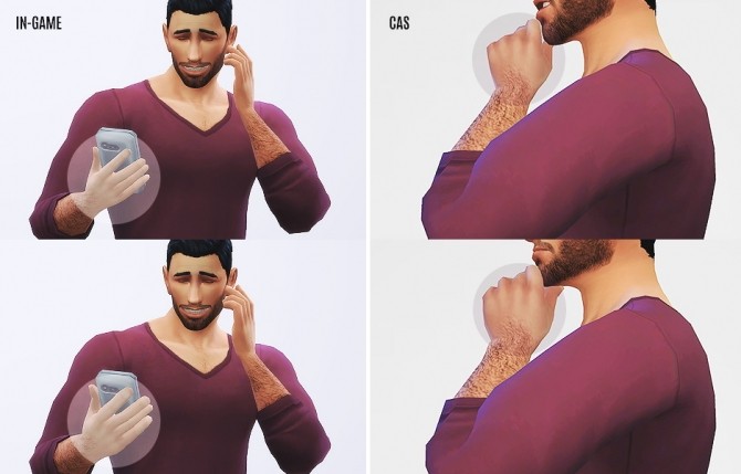 Sims 4 Larger hands for males acc. at LumiaLover Sims
