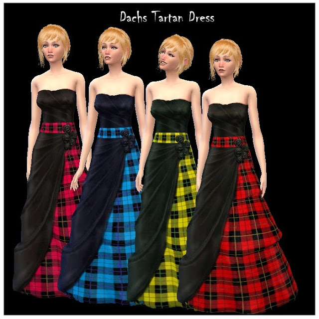 Sims 4 Two new outfits at Dachs Sims