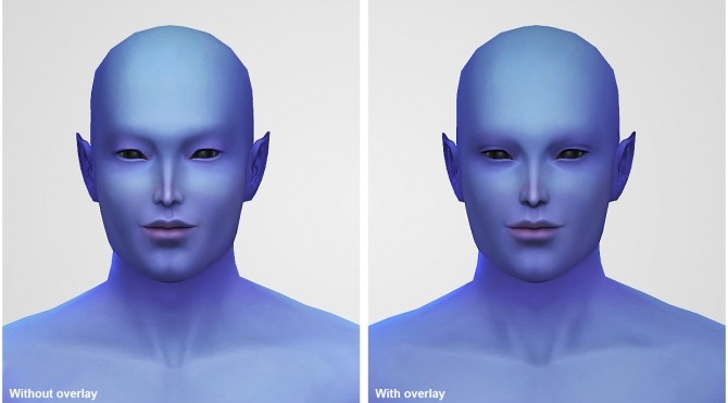 Sims 4 TOPICAL DETAILS/SKIN OVERLAYS FOR ALIENS at MintyOwls