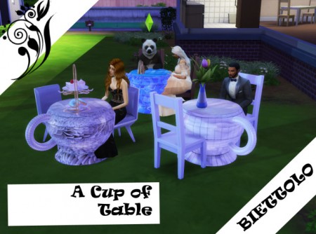 A cup of Table by Biettolo at The Sims Lover