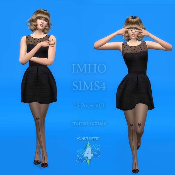 Sims 4 15 Poses #03 at IMHO Sims 4