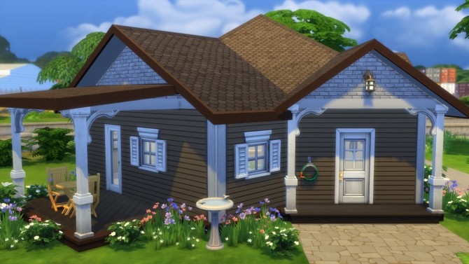 Sims 4 Dylan Starter house at Totally Sims