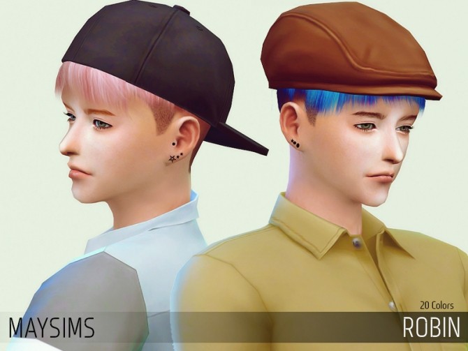 Sims 4 Robin hair at May Sims