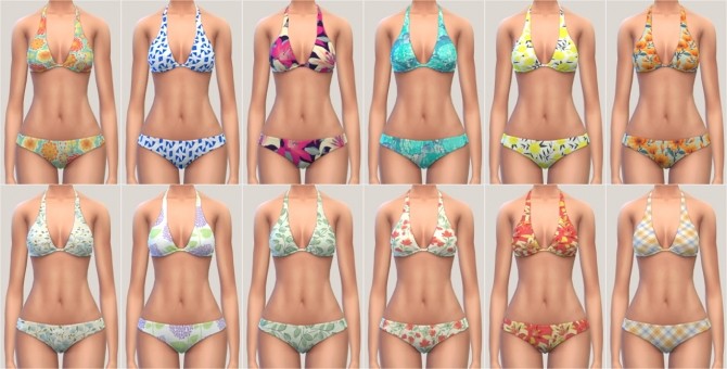 Sims 4 Pool Party Bikini at Veranka